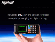 Tablet Screenshot of flightcell.com